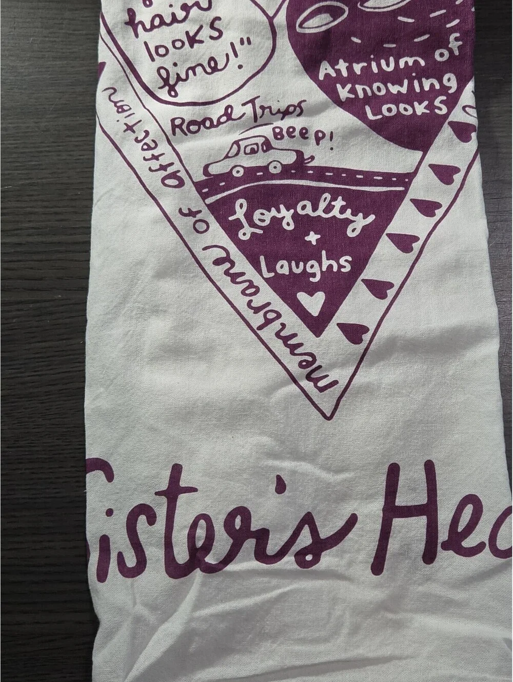 Kitchen Towel - Anatomy Of Sister's Heart